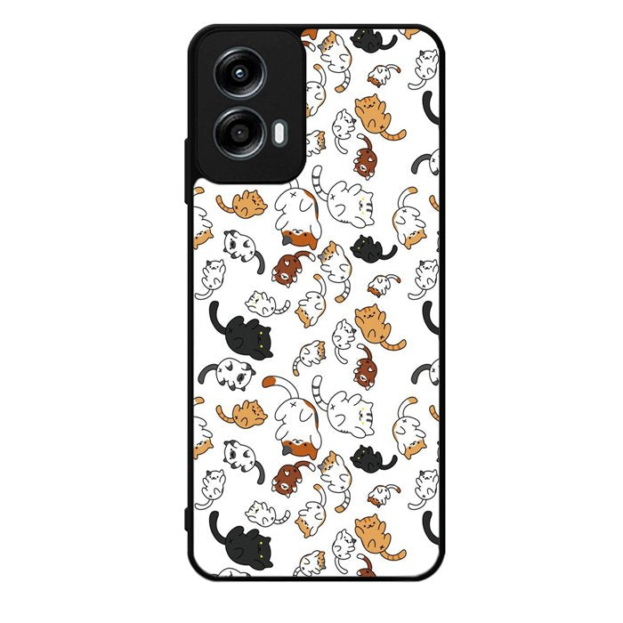 Adorable cat Motorola Moto G Play 2024 Case OV3724