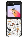 Adorable cat Samsung Galaxy Z Flip 5 5G 2023 Case OV3724