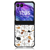 Adorable cat Motorola Moto Razr Plus 2024 , Moto Razr+ 2024 Case OV3724