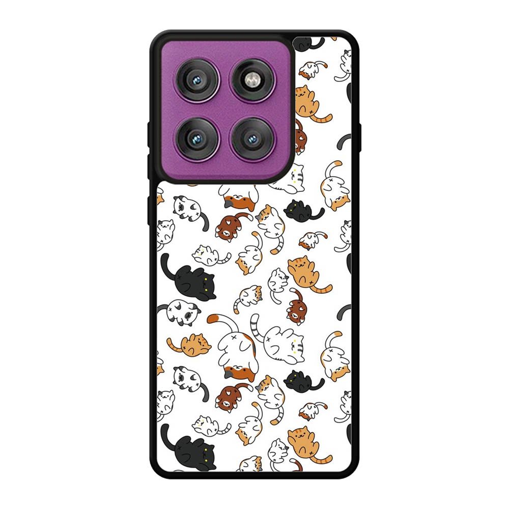 Adorable cat Motorola Moto Edge 60 Pro Case QC3724