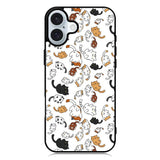 Adorable cat iPhone 16 Plus Case QC3724