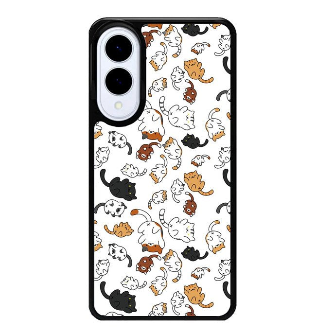 Adorable cat Samsung Galaxy S25 Edge 5G Case OV3724