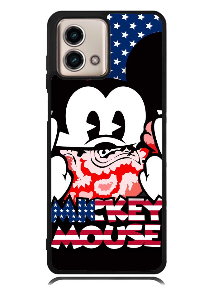 Mickey Mouse America Flag Motorola Moto G Stylus 5G 2023 Case OV3267