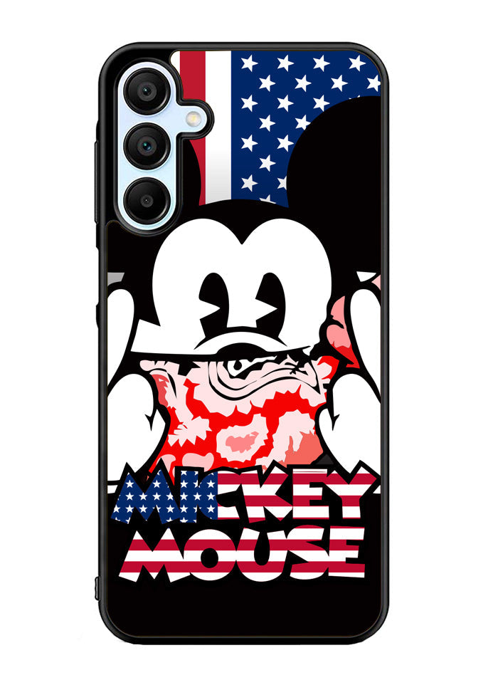 Mickey Mouse America Flag Samsung Galaxy A35 5G Case OV3267