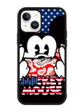 Mickey Mouse America Flag iPhone 14 Case QC3267