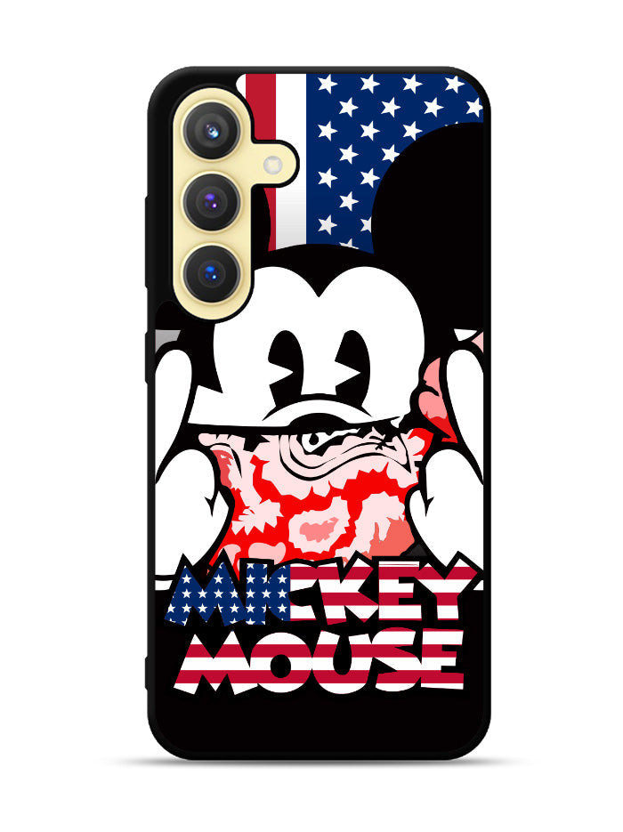 Mickey Mouse America Flag Samsung Galaxy S24 FE 5G Case OV3267