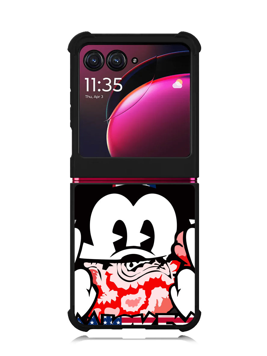 Mickey Mouse America Flag Motorola Moto Razr Plus 2023 , Moto Razr+ 2023 Case OV3267