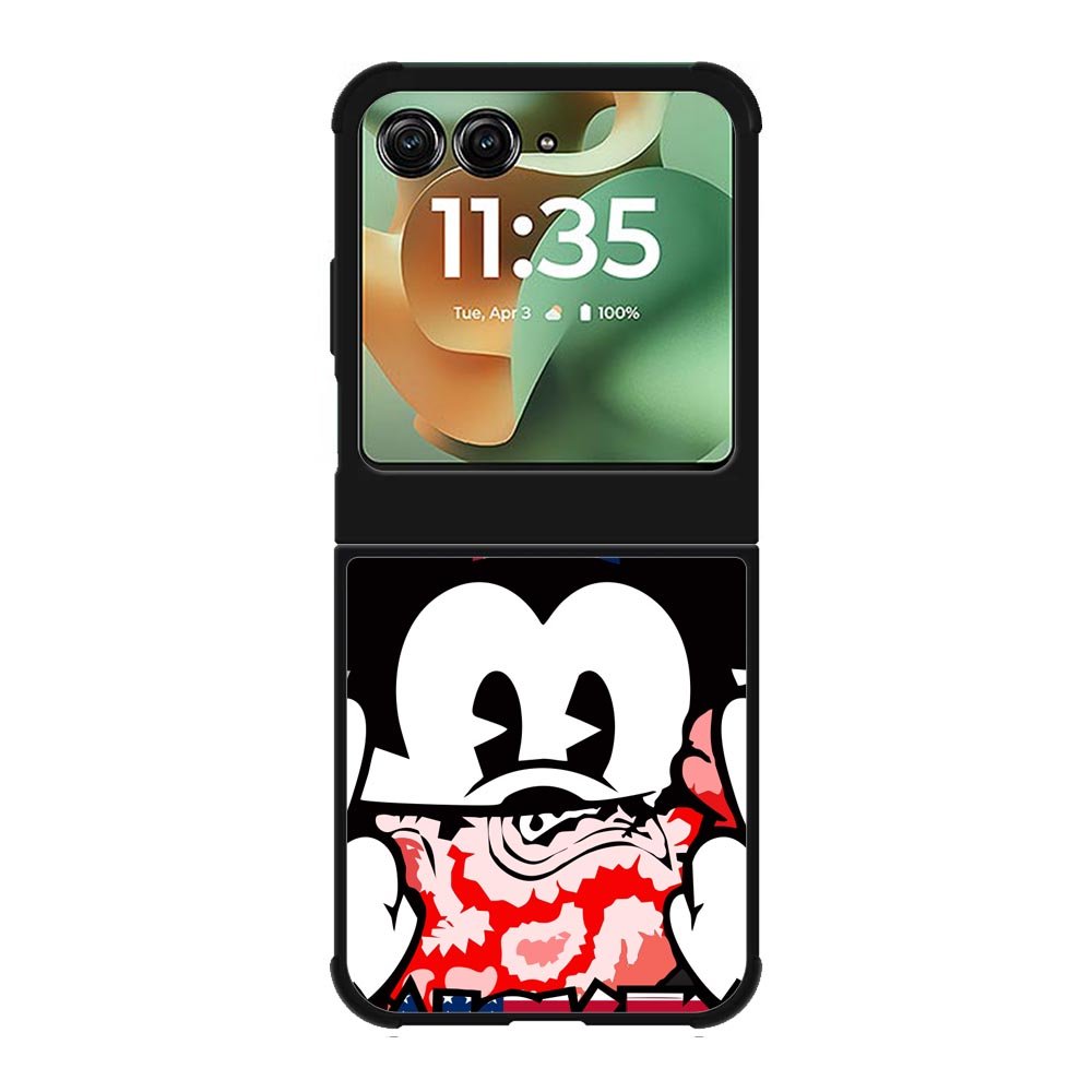 Mickey Mouse America Flag Motorola Moto RAZR 2025 Case OV3267