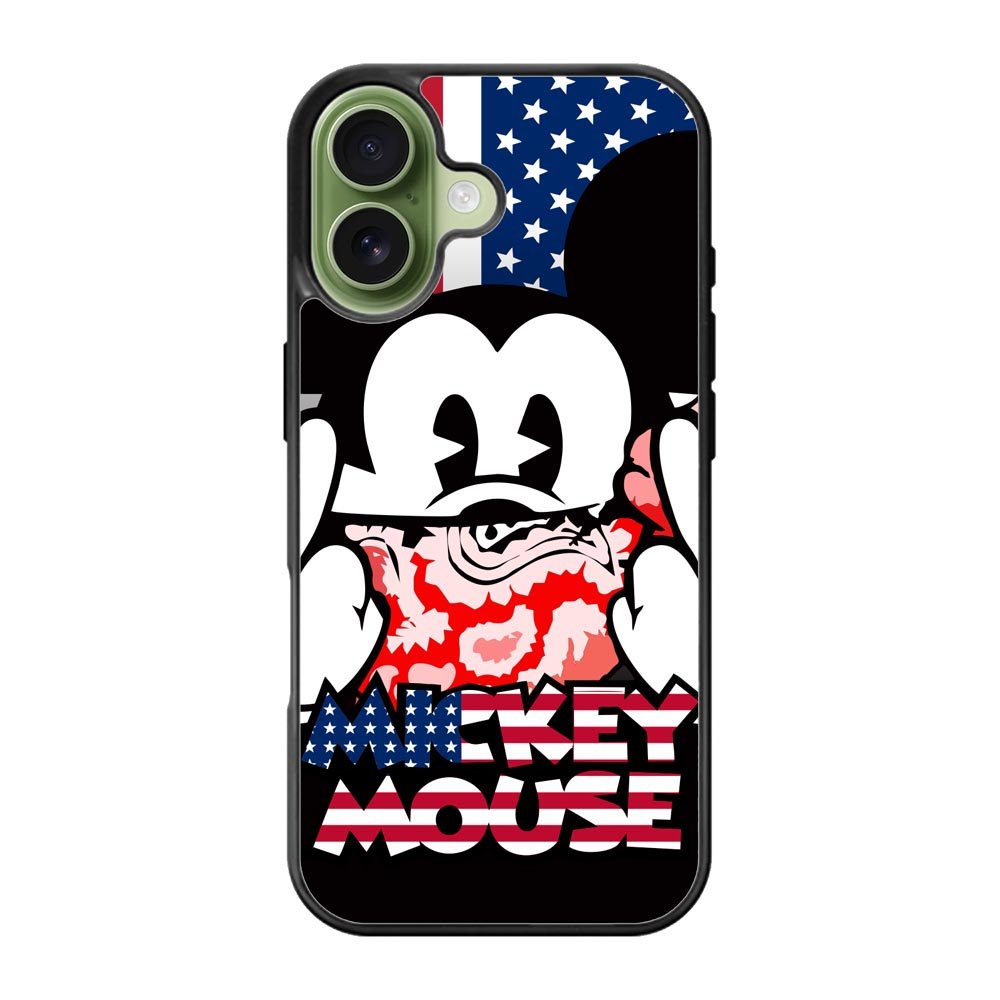 Mickey Mouse America Flag iPhone 17 Case QC3267