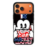 Mickey Mouse America Flag iPhone 17 Pro Case QC3267
