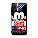 Mickey Mouse America Flag Samsung Galaxy A07 Case QC3267