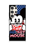 Mickey Mouse America Flag Samsung Galaxy S25 Ultra 5G Case QC3267