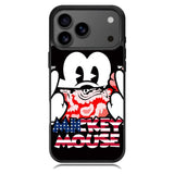 Mickey Mouse America Flag iPhone 17 Pro Case RC3267