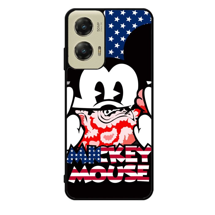 Mickey Mouse America Flag Motorola Moto G Stylus 5G 2024 Case OV3267