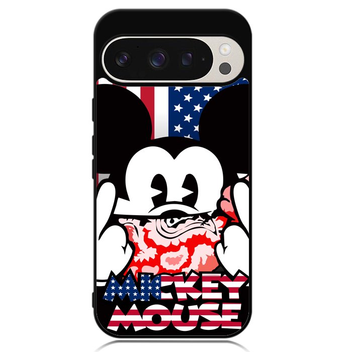 Mickey Mouse America Flag Google Pixel 9 Pro XL Case OV3267