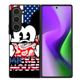 Mickey Mouse America Flag Samsung Galaxy Z Fold 6 5G 2024 Case OV3267