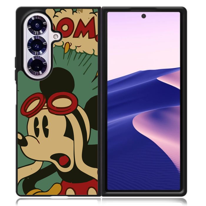 Mickey Mouse Disney Comic Samsung Galaxy Z Fold 7 Case OV3272