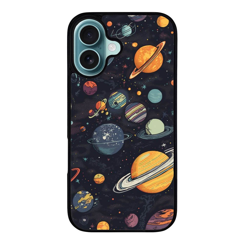 Various Planets RH0045 iPhone 16 Case Cover
