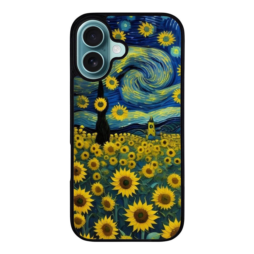 Sunflower Van Gogh RH0065 iPhone 16 Case Cover
