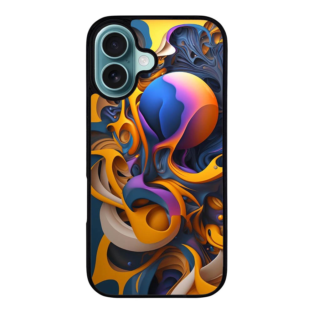 Wall Art Abstract RH0181 iPhone 16 Case Cover