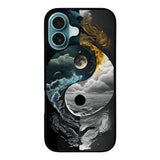 Yin Yang and The Moon RH0241 iPhone 16 Case Cover