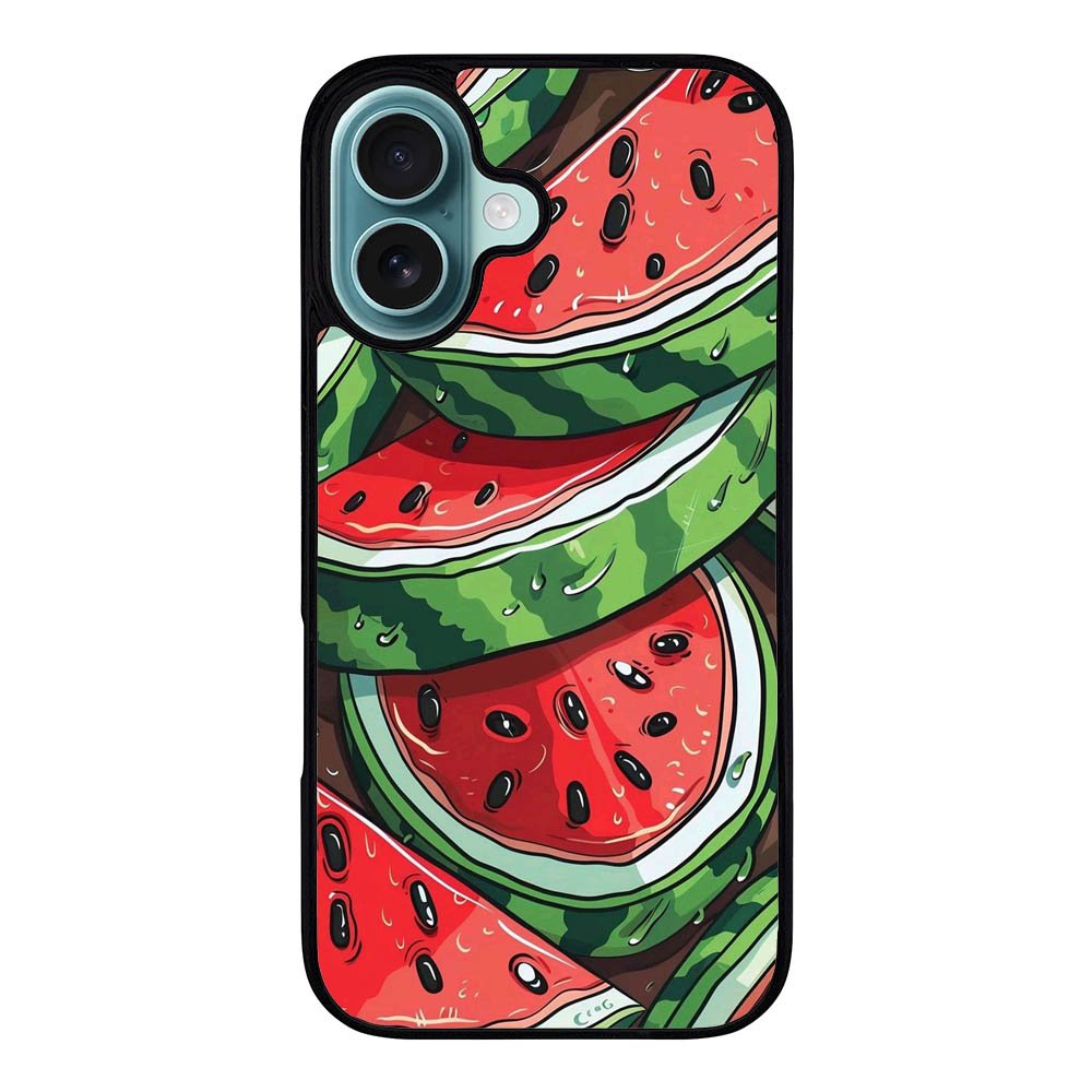 Watermelon sketch RH0251 iPhone 16 Case Cover
