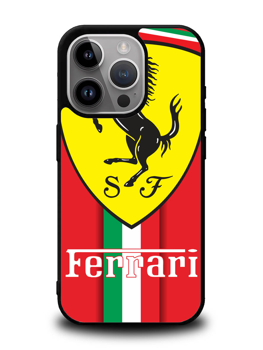 Ferrari Logo iPhone 16 Pro Max Case QC4891