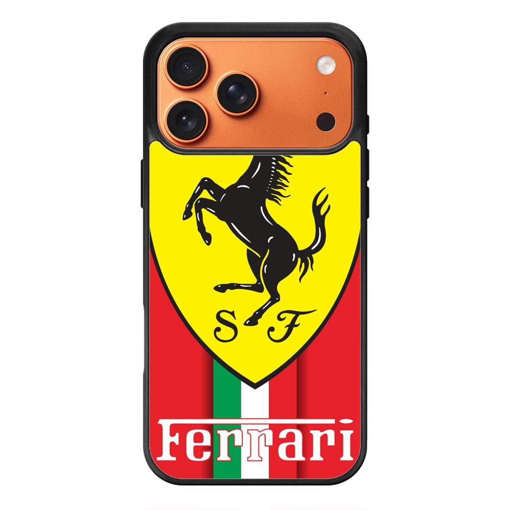 Ferrari Logo iPhone 17 Pro Max Case QC4891
