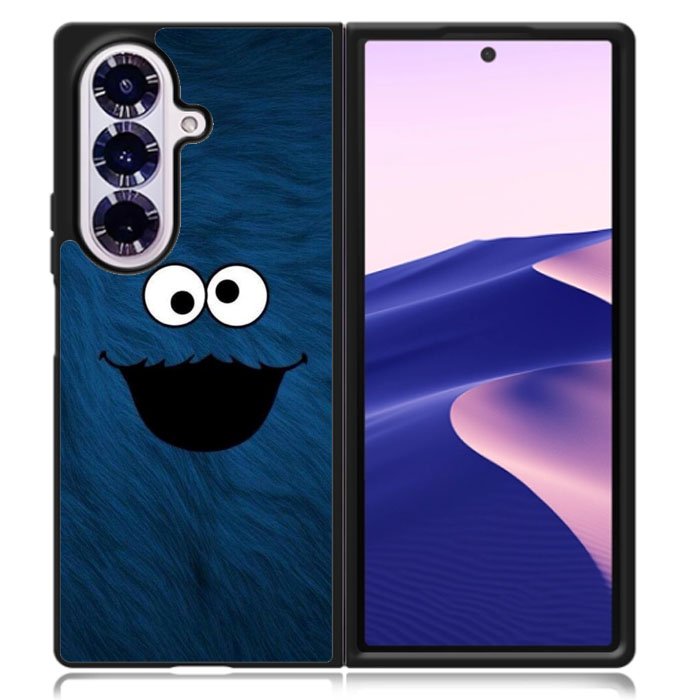 Monster Cookies Face Samsung Galaxy Z Fold 7 Case OV3220