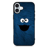 Monster Cookies Face iPhone 16 Plus Case QC3220