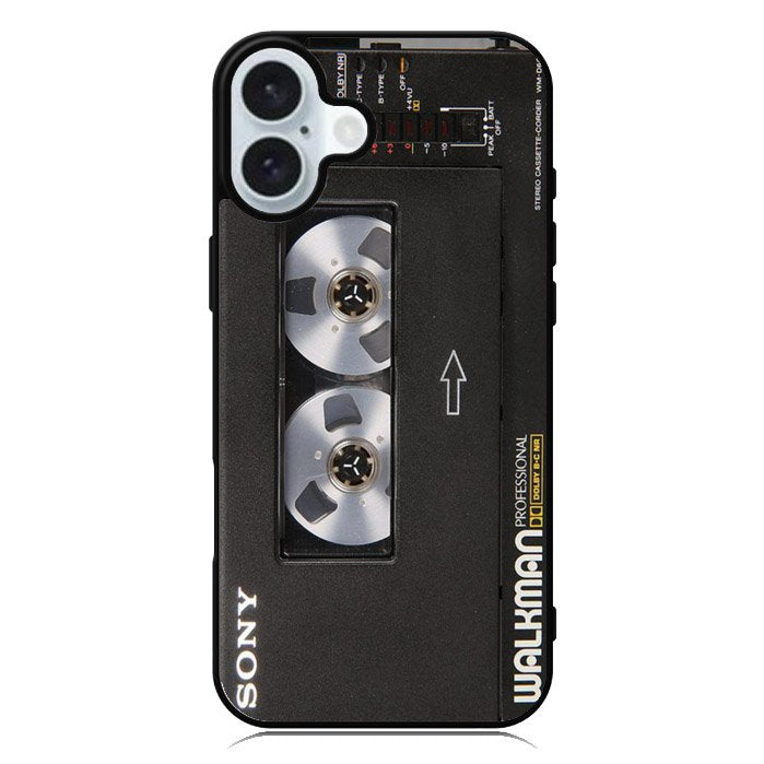 Sony Walkman Cassete iPhone 16 Case