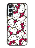 Hello Kitty Face Pattern Samsung Galaxy A15 5G Case