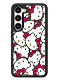 Hello Kitty Face Pattern Samsung Galaxy S23 5G Case