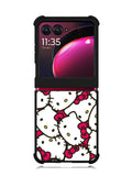 Hello Kitty Face Pattern Motorola Moto Razr Plus 2023 , Moto Razr+ 2023 Case
