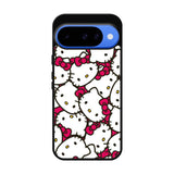 Hello Kitty Face Pattern Google Pixel 10 Case