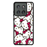 Hello Kitty Face Pattern Motorola Moto Edge 2025 Case