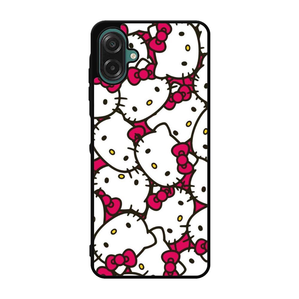 Hello Kitty Face Pattern Samsung Galaxy A07 Case