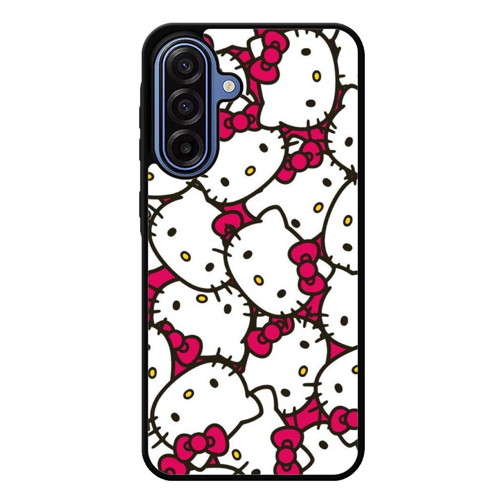 Hello Kitty Face Pattern Samsung Galaxy A17 Case