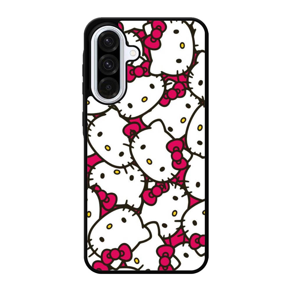 Hello Kitty Face Pattern Samsung Galaxy A56 Case OV1223