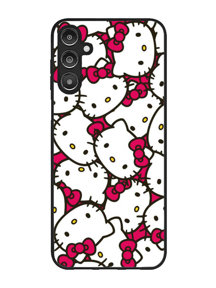 Hello Kitty Face Pattern Samsung Galaxy A14 5G Case