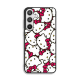 Hello Kitty Face Pattern Samsung Galaxy A26 Case OV1223