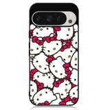 Hello Kitty Face Pattern Google Pixel 9 Pro XL Case