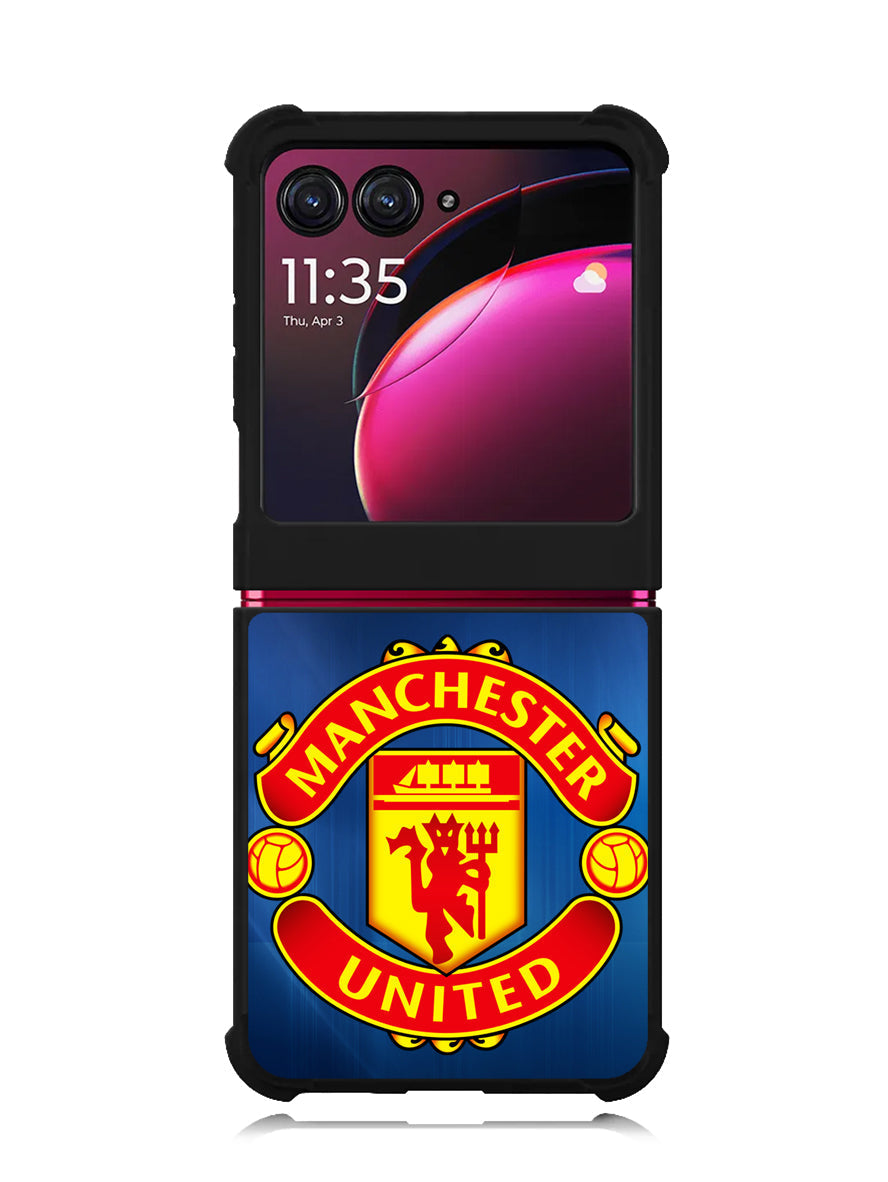 Manchester United Logo Motorola Moto Razr Plus 2023 , Moto Razr+ 2023 Case