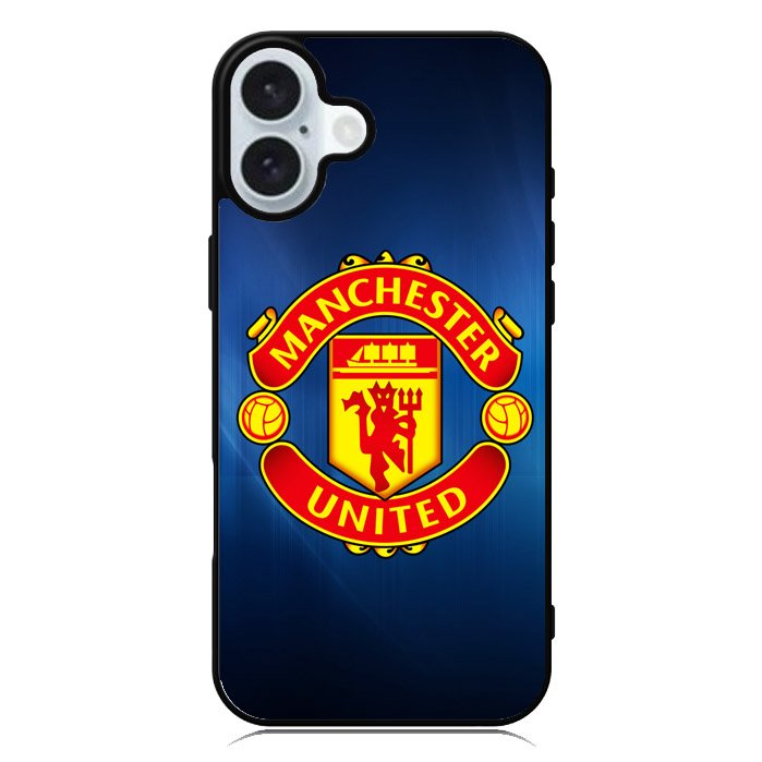 Manchester United Logo iPhone 16 Plus Case