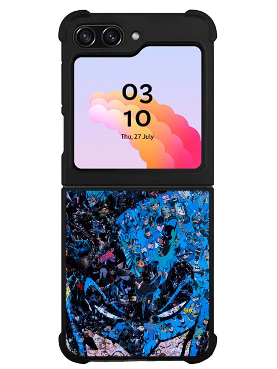 Mozaic Batman Comic Samsung Galaxy Z Flip 5 5G 2023 Case OV3191