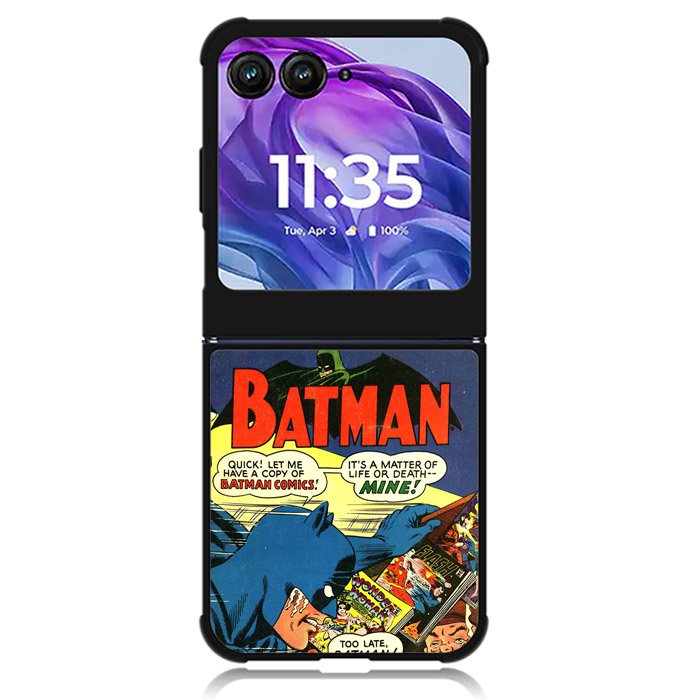 Batman Comic Art Motorola Moto Razr Plus 2024 , Moto Razr+ 2024 Case OV4062