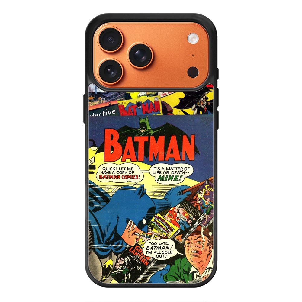Batman Comic Art iPhone 17 Pro Max Case QC4062