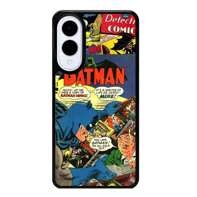 Batman Comic Art Samsung Galaxy S25 Edge 5G Case OV4062