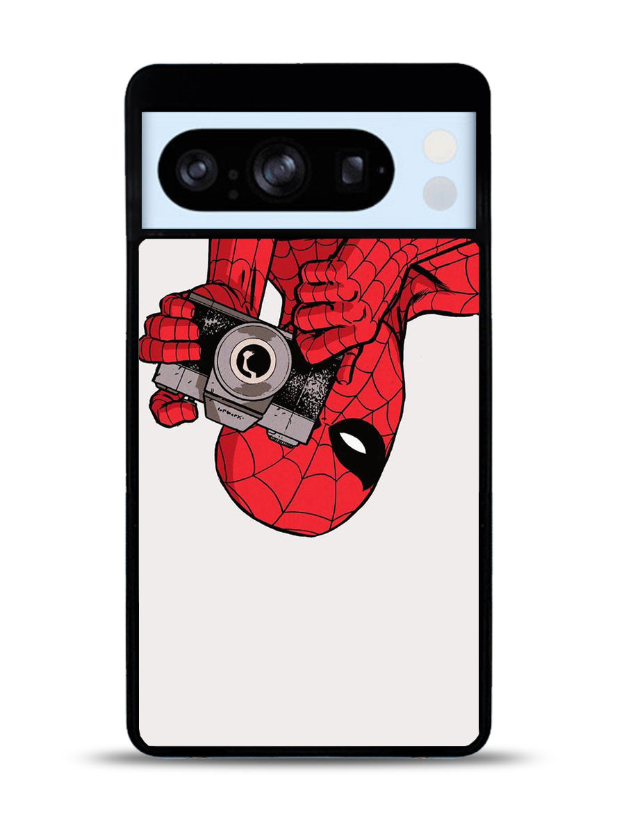 Spiderman Take a Picture Google Pixel 8 Pro Case QC2441