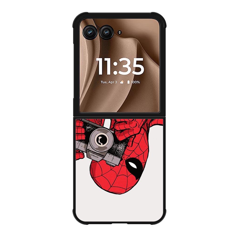 Spiderman Take a Picture Motorola Moto RAZR Plus 2025 Case OV2441